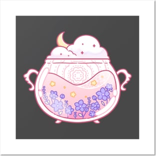 Soft Witch Series - Cauldron Posters and Art